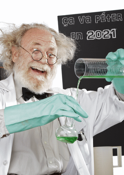Carte Ca va péter pour la nouvelle année 2021 Carte de voeux humour 2021