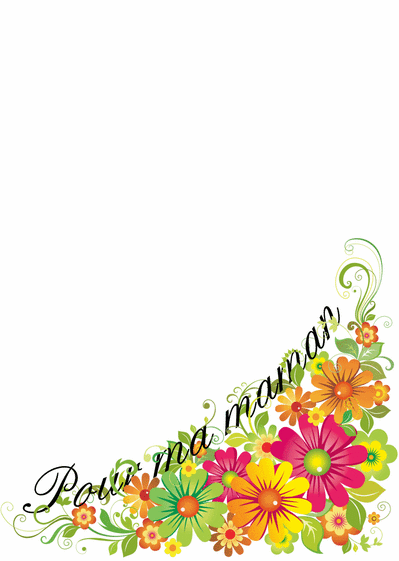 Carte Pour ma maman personnalisable Carte bonne fête maman personnalisée