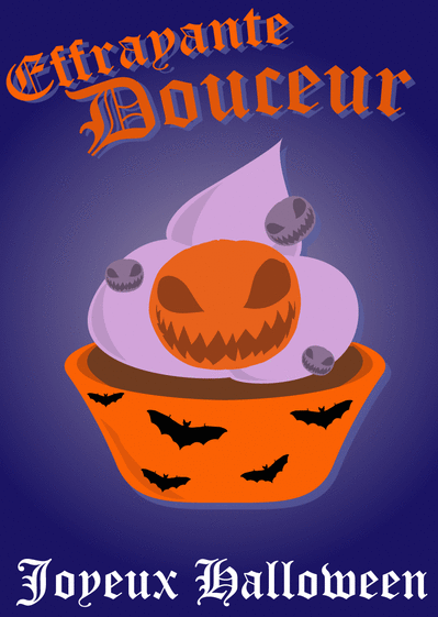 Carte Effrayante douceur pour Halloween Carte halloween