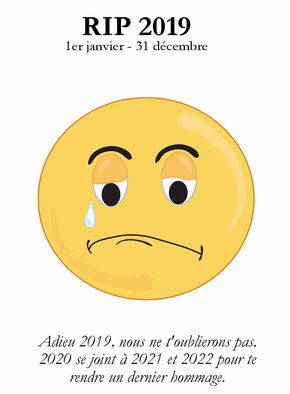 RIP l`ann&eacute;e pass&eacute;e