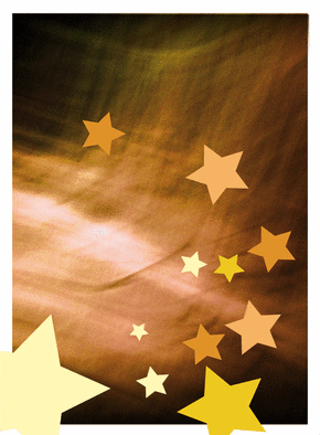 Carte 358-Etoiles de noel Carte noël personnalisée
