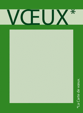Carte La de voeux Carte de voeux personnalisable 2021