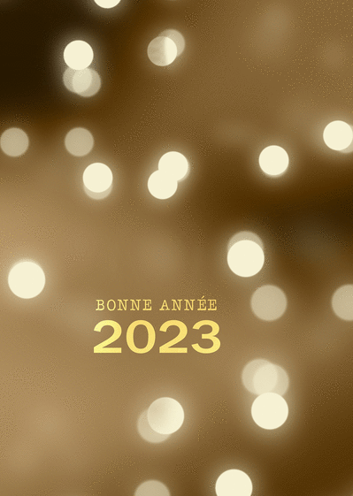 Carte Les Lumieres De La Bonne Annee 23 Envoyer Une Vraie Carte De Voeux 23 Des 0 99 Merci Facteur