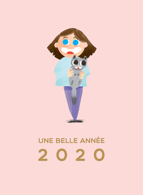 Petite fille et son chat