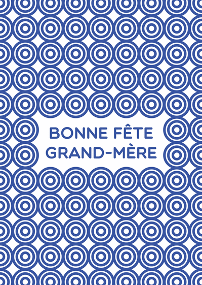 Carte Bonne fête grand-mère Carte personnalisée fête des mamies
