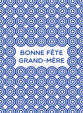 Carte Bonne fête grand-mère Carte personnalisée fête des mamies