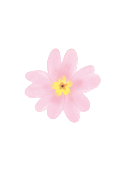 Carte Une fleur rose pour mamie Carte personnalisée fête des mamies