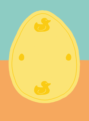 Carte Un gros oeuf de Pâques Carte Pâques personnalisable