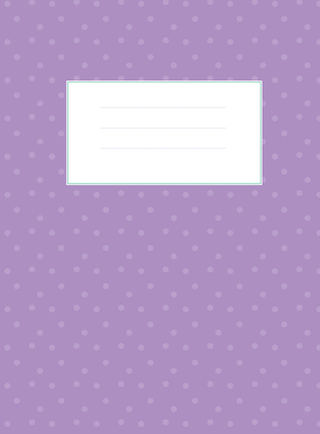 Carte  de souvenirs sur fond violet Carte souvenir de vacances