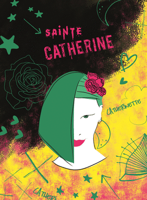 Carte Sainte Catherine hip hop Carte sainte Catherine