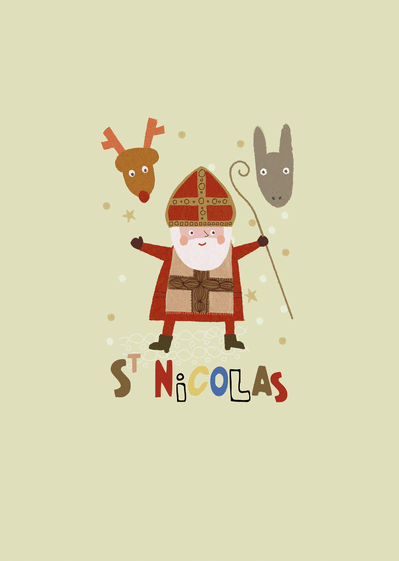 Carte Saint Nicolas arrive ! Carte saint nicolas