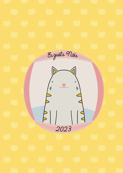 Carte bonne année 2023 en Suisse Allemand Carte bonne année 2023 en plusieurs langues