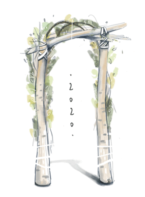 nouvelle ann&eacute;e 2020 porte bonheur