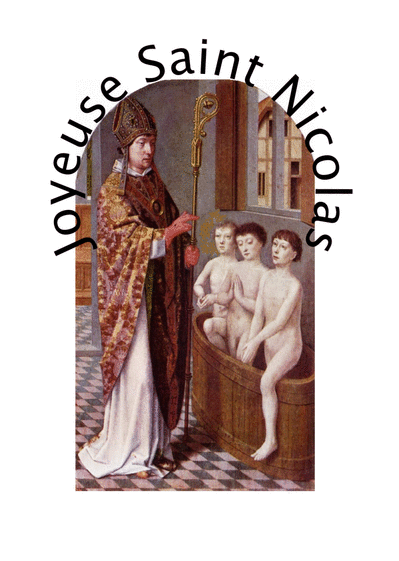 Carte Joyeuse saint Nicolas Carte saint nicolas