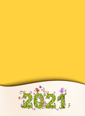 Carte Voeux personnalisables 2022 sur fond jaune Carte de voeux entreprise personnalisable 2022