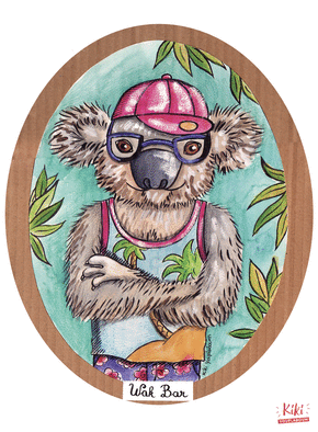 Carte Le Koala Wak Bar Carte d'animaux