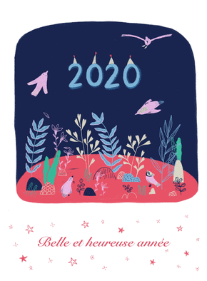 Belle et heureuse ann&eacute;e dans la nature