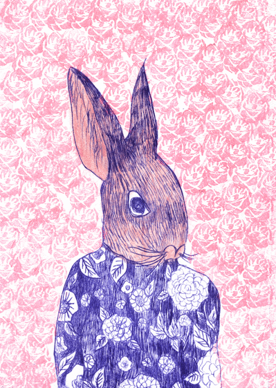 Carte Mon petit lapin Carte d'animaux