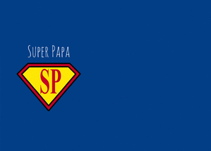 Carte Super papa c`est mon papa Carte mon papa est un super héros