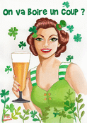 Boire un coup pour la St Patrick