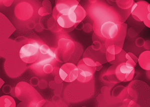 Carte  postale couverte de coeurs rose Carte postale personnalisée d'été