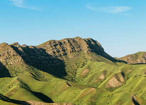 Carte  postale paysage de montagne en été Carte postale personnalisée d'été