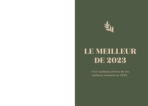 Carte Le meilleur de l`année passée Carte de voeux personnalisable 2021