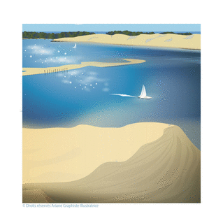 Carte Dune du Pyla - Gironde Carte postale France