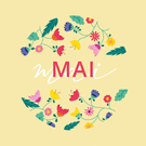 Happy mai jaune