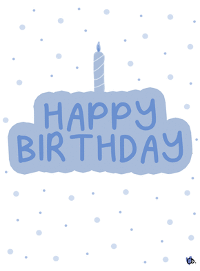 Carte Happy birthday et poids bleus Carte joyeux anniversaire en plusieurs langues