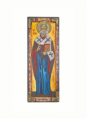 Carte Icone religieuse de la Saint Nicolas Carte saint nicolas