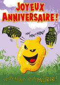 Citron explosif : un anniversaire piquant