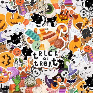 Carte Trick or Treat pour Halloween Carte halloween
