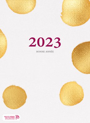 Carte Éclat doré pour une année remarquable 2025 Carte de voeux 2025 association