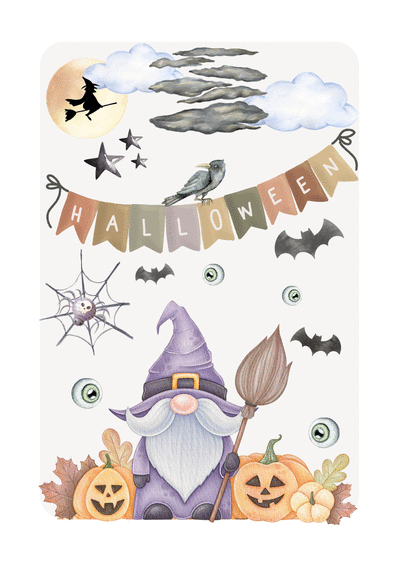 Carte Quelle est donc ce sorcier d`Halloween Carte halloween
