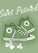 Sneakers de la Saint Patrick
