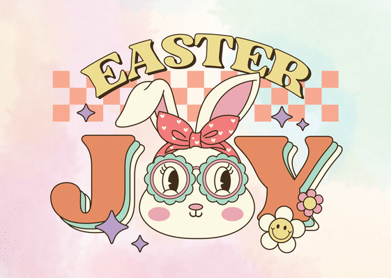 Carte Easter Joy Carte de Pâques