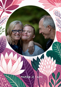 Fleurs éclatantes pour une maman aimée (personnalisation 1)