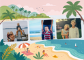 Soleil et vagues pour des vacances idylliques (personnalisation 2)
