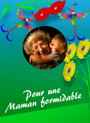Carte Pour une maman formidable Carte bonne fête maman personnalisée