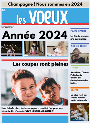 Carte Magazine Les Voeux Carte de voeux 2022 couverture de magazine