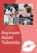Bisous joyeuse St Valentin (personnalisation 2)